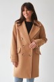 Женское весеннее пальто М379 бушлат